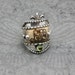 Sterling Silver Wine Cork Ring Peridot