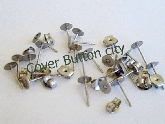 earring post and back