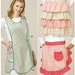 Apron Pattern, Kwik Sew, three views, 3518, NEW