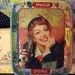 Vintage/ Coke 1953 Menu Girl Coca Cola Tray Rusty New Orleans Jackson Serving Tray Coke Memorabilia