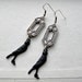 Crow Earrings Raven Halloween Spooky Graveyard Halloween Jewelry