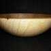 Wooden Salad Bowl - Hand Turned Elm (145)