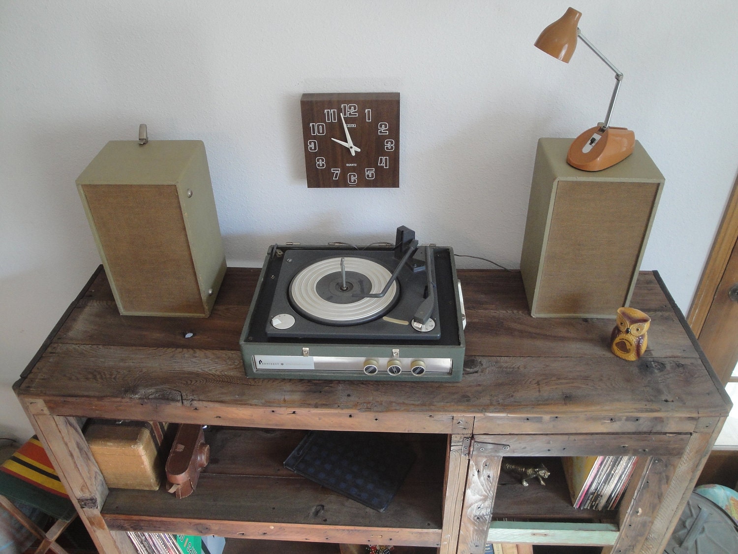 Handmade Reclaimed Wood Bookcase Wine Rack by appendageandbough