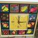 SALE Marked 20% Off - Vintage Pop Art Fruit Clock - GE Electric Kitchen Clock