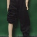 Black 45cm BJD Baggy Sweat Pants MSD
