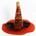 Cardboard Halloween Hat Horn with Crepe Paper 1921 Marks Bros. Co.