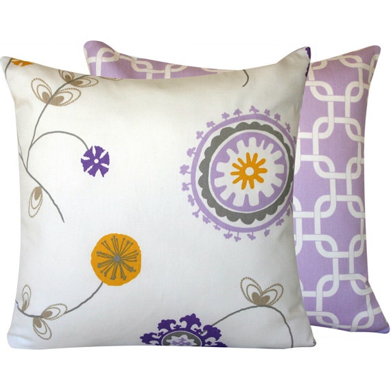 CYBER MONDAY 20% OFF Colorful Purple Floor Pillow Cover 24x24