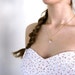 SALE Opal, Pearl, and Gold Cluster Necklace