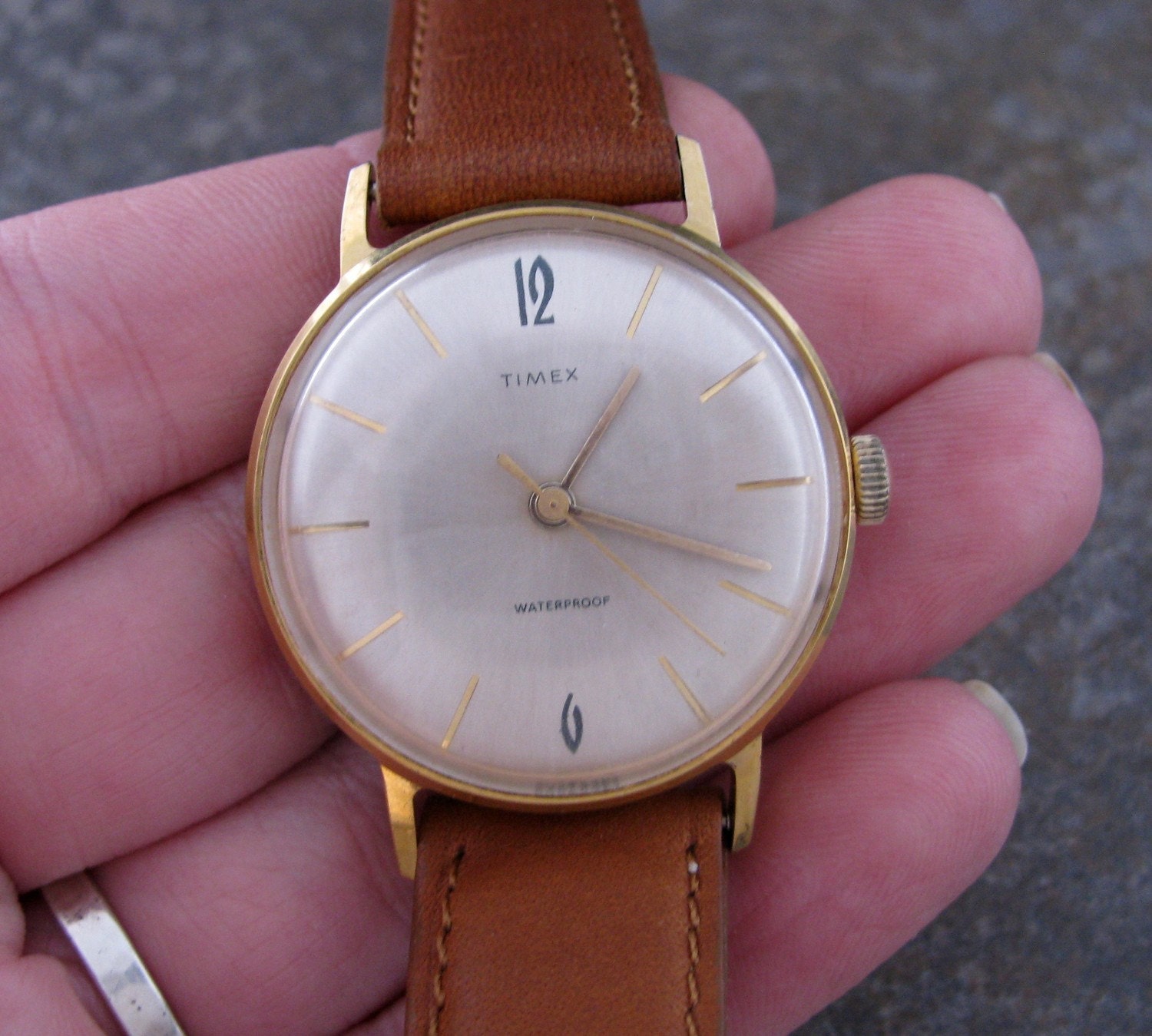 Vintage Mens 1963 Timex Marlin Watch