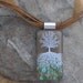 Tree of Life Necklace Fused Glass Pendant