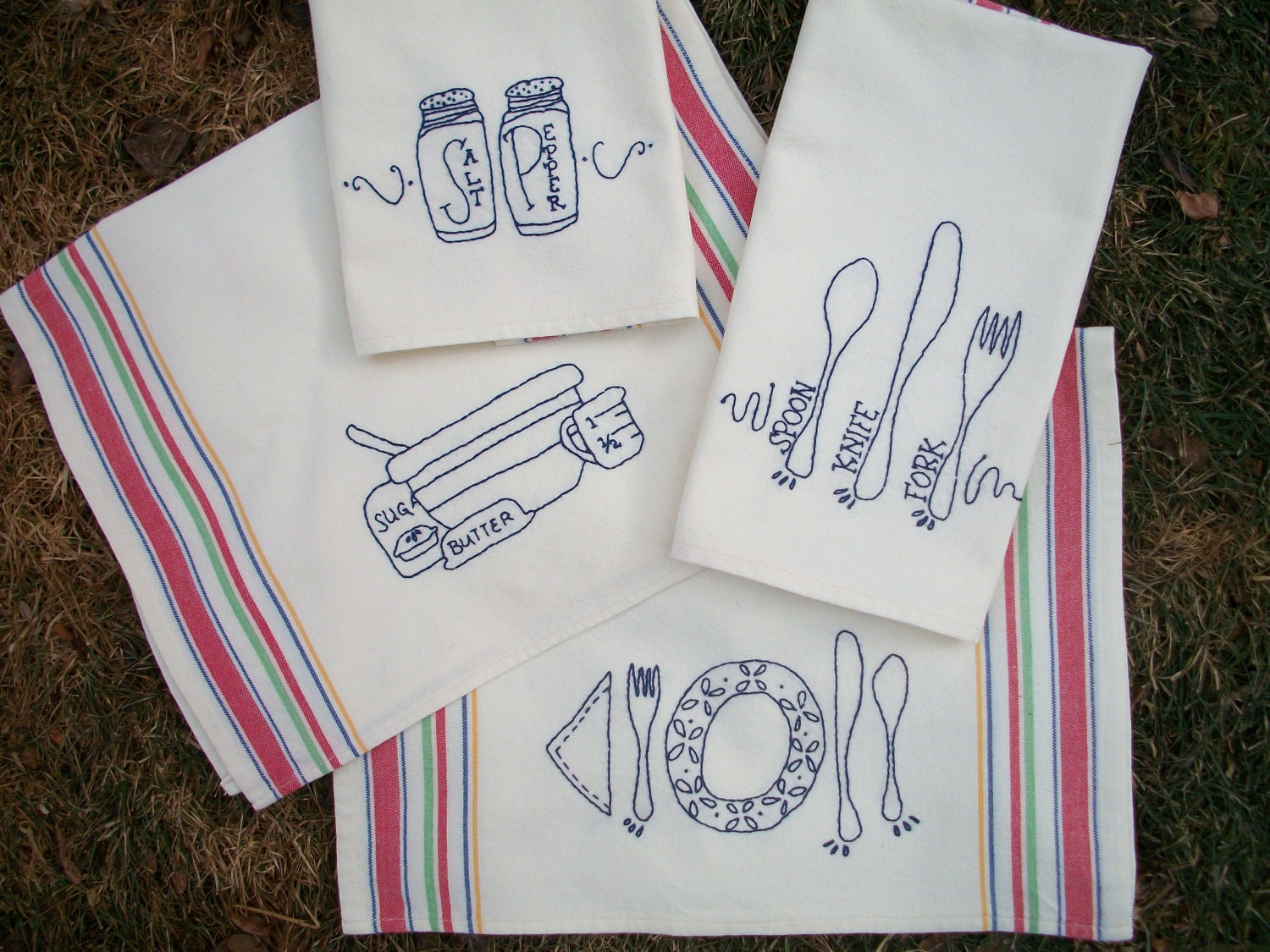 Kitchen Tea Towels Pattern