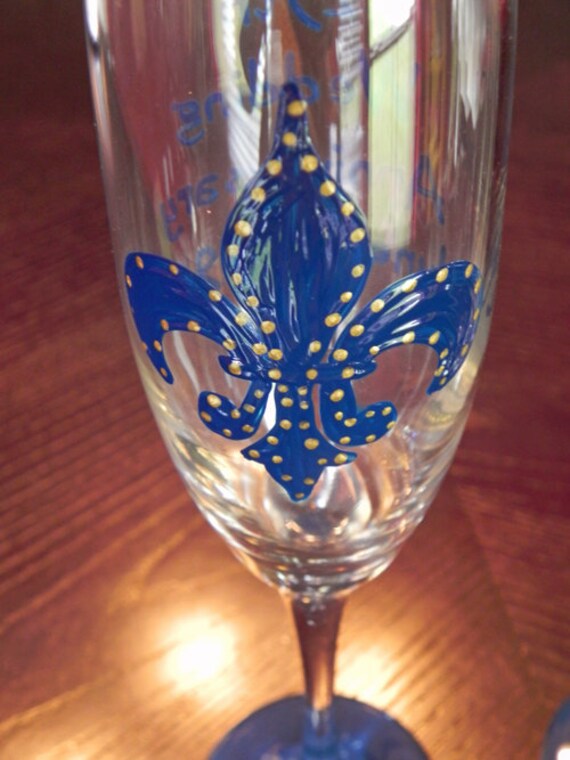 25th wedding anniversary champagne flutes