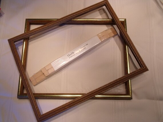 12x16 stretcher frame with 2 frames for needlework by SewKin