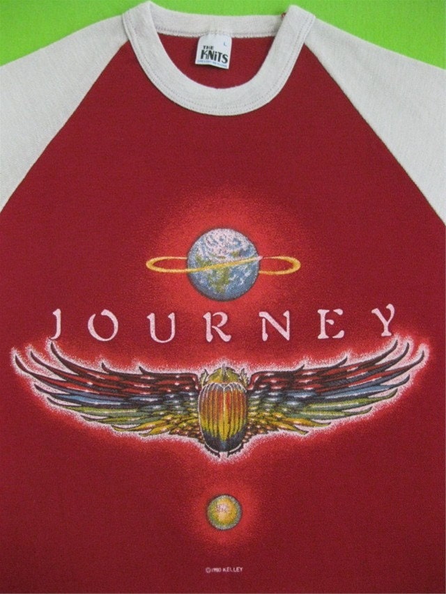 journey band vintage shirts