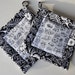 Quilted Potholders (Pair) Black & White Cats