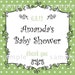 18 - 2.75 X 2.75 Personalized Lables - Breanne Design - ANY COLOR - wedding labels, favor labels, adhesive labels, custom labels