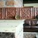 Genuine Antique Ceiling Tin -- Coat or Hat Rack