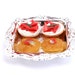 SPRING SALE Doll Food Tray With Bagels and Latke Potato Pancakes With Salmon Sour Cream Rebecca American Girl on Etsy