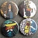 Madeline Upcycled / Recycled Magnet Set (4)