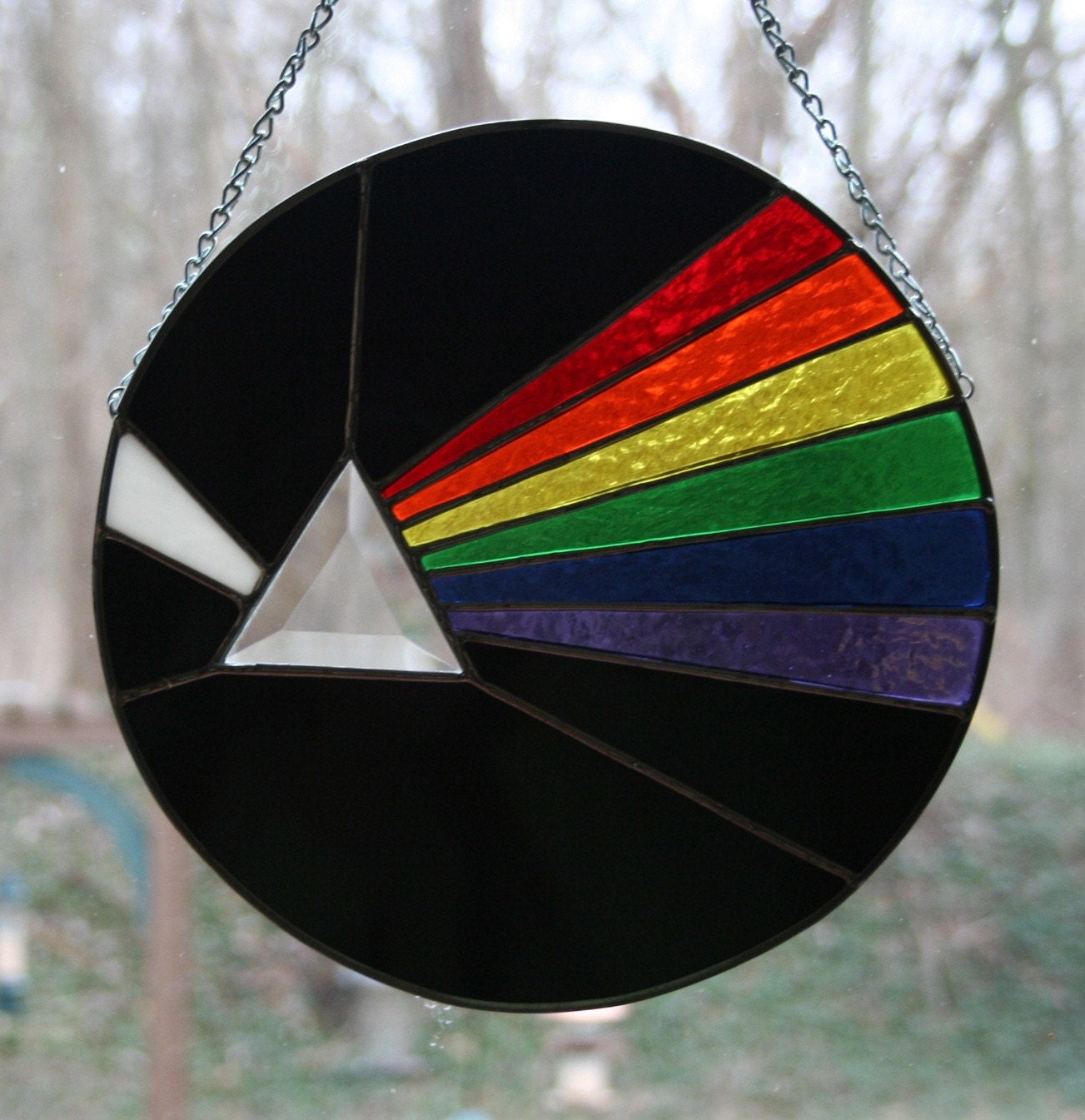 Pink Floyd Dark Side Of The Moon Stained Glass