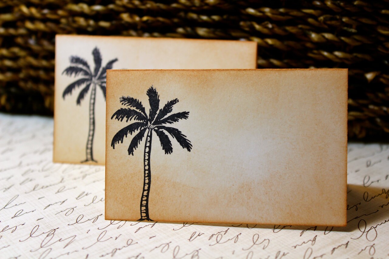 vintage-inspired-palm-tree-place-cards-set-of-by-jacquelynvaccaro