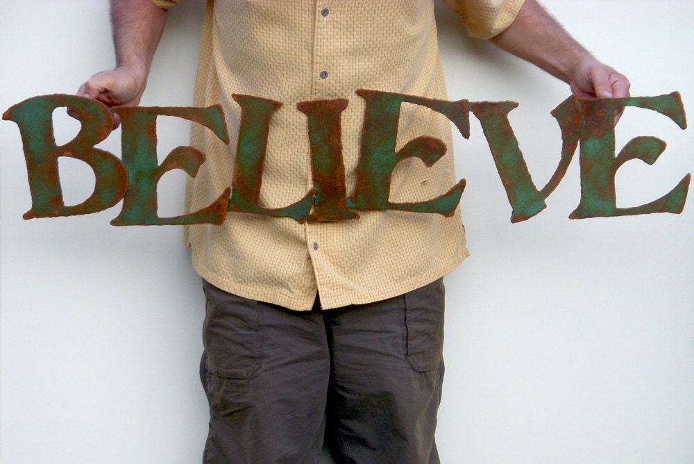 Wrought Iron Name Signs Personalized