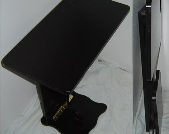 New Solid Oak Wood FOLDING Sofa Server TV / RV / Snack Tray / Laptop Table
