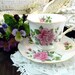 Royal Winchester Footed China Teacup Tea Cup and Saucer 8000