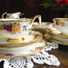 Antique Tea Cups Arklow Irish Bone China 16pc Tea Cups Teacups Creamer Sugar Platter 3130