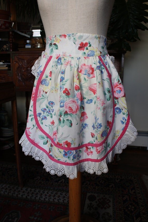 Vintage 1950 Apron