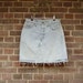 1980 Levis Mini Skirt Orange Tab