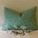 Double-Sided Decorative Lumbar 12" x 18" Loops n Twirls Spa Designer Pillow Cover