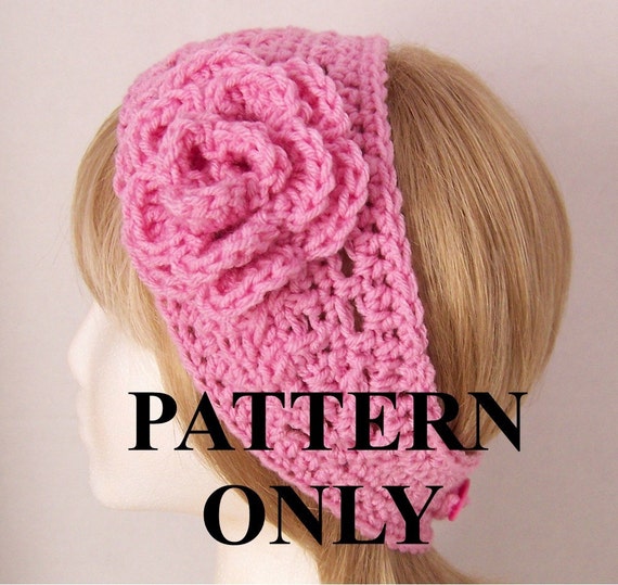 crochet head wrap scarf pattern Head Wraps Crochet headband Crochet Headbands pattern