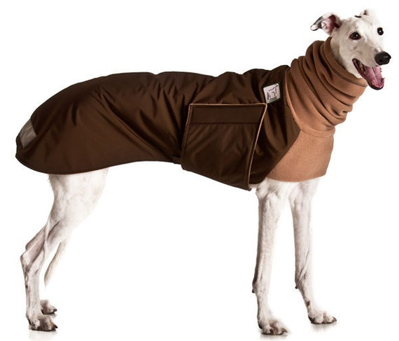 GREYHOUND Winter Dog Coat Dog Coat Winter by VoyagersK9Apparel