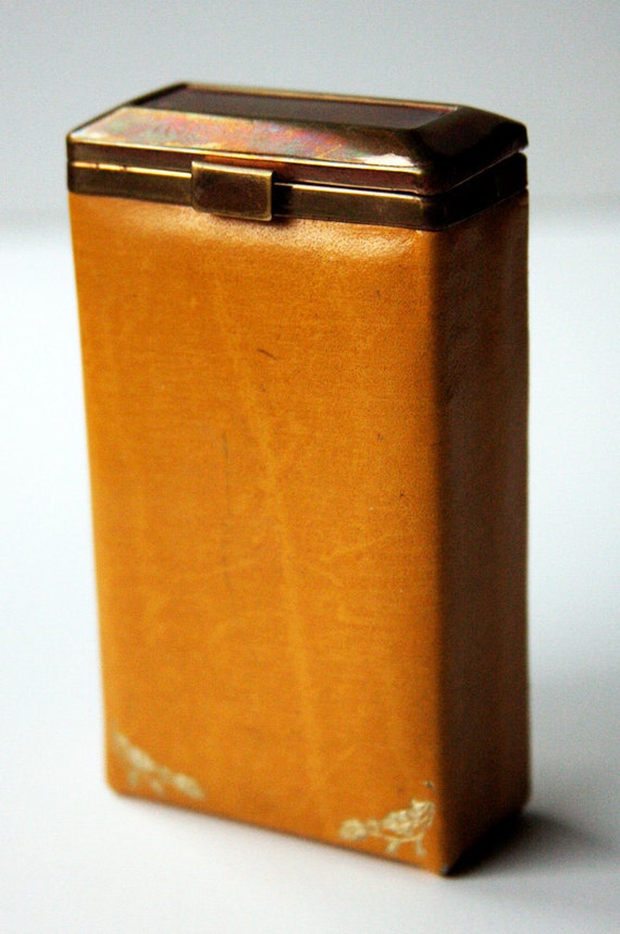 R.J. King Size Mustard Cigarette Case