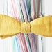 Tart Lemon Yellow Self Tie Bow Tie