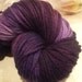 Lilac Hand Dyed Bulky Weight Wool Yarn