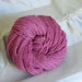 Pure Cashmere, Wine Color, Hand Plied, Sport to Worsted Weight, 255 yards, Upcycled Yarn