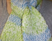 Knitted Scarf - Pond