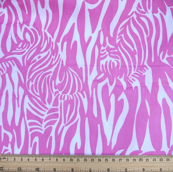 Authentic New Lilly Pulitzer Fabric Pink Catching ZZZ's 18