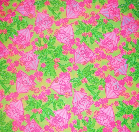 Authentic New Lilly Pulitzer Fabric Cabanarama 1 Yard X 57   Il 570xN.197714620 