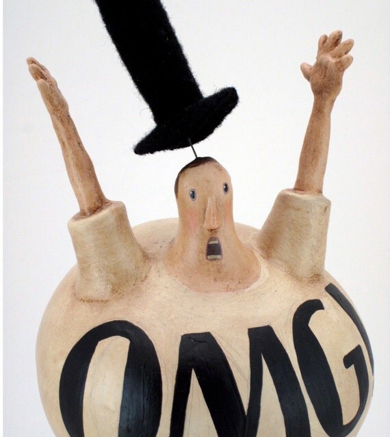 Geeky Text Gourd Man