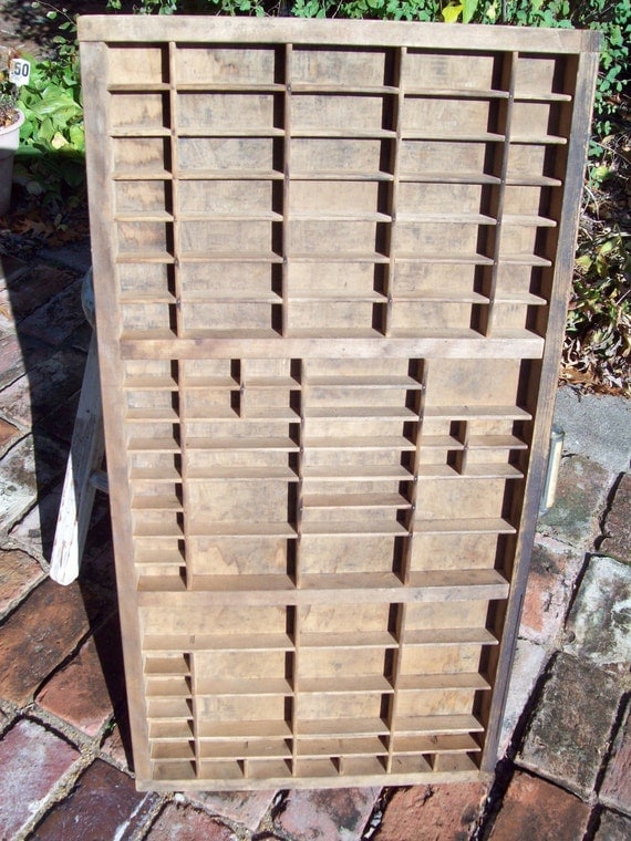 Vintage Printers Drawer.