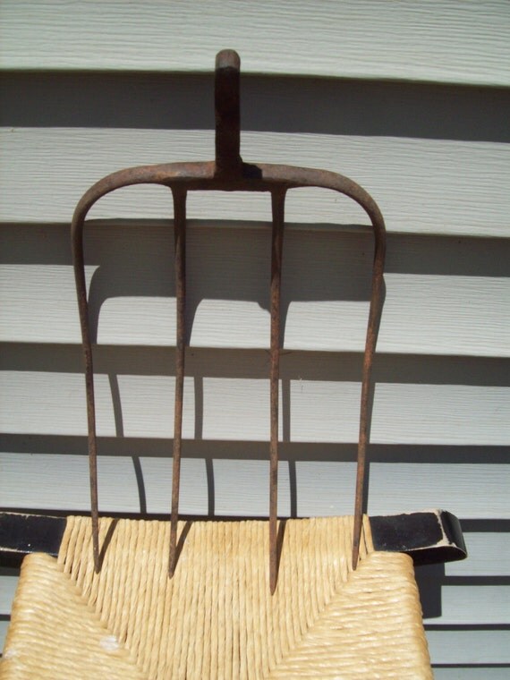 Vintage Metal Pitchfork.