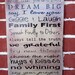 15" x 9" Wooden Sign with Vinyl lettering - Family Rules 2