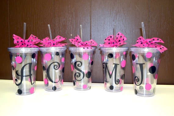 bridesmaid Bridesmaid Cups Acrylic Cup  Personalized gifts  Clear Tumbler cups   16oz  gifts