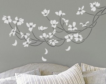 Decorative Wall Stencils tree stencil for walls linden tree large reusable wall Decorative Wall Stencils tree stencil for walls linden tree large reusable wall