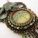 SALE Frog & Dragonfly Pendant Necklace