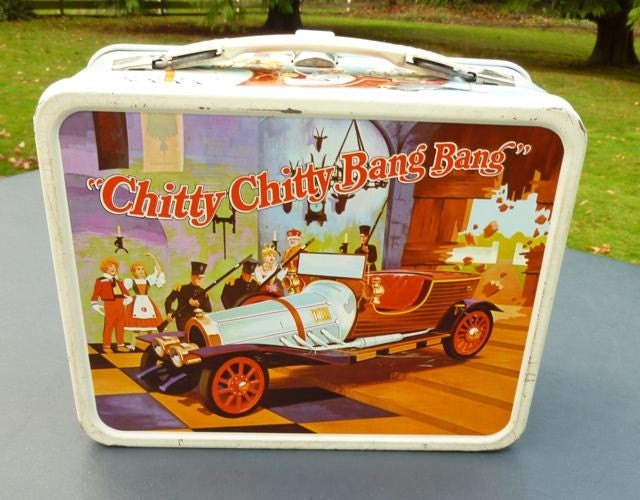 Chitty Chitty Bang Bang Metal Lunchbox with Thermos