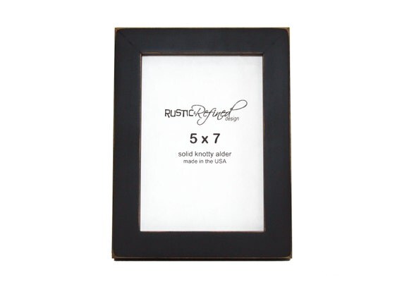 5x7 Gallery 1 picture frame Black Free Shipping